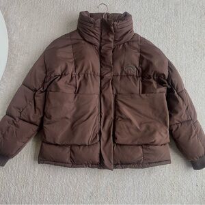 SISTERS AND SEEKERS “AMERICANO" Puffer Coat